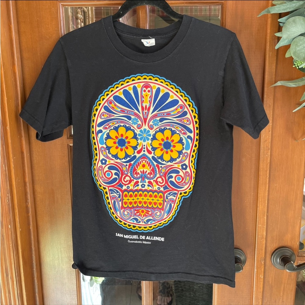 Mexicana skull tshirt S